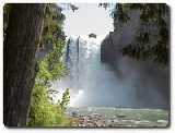 Snoqualmie Falls above Fall City.